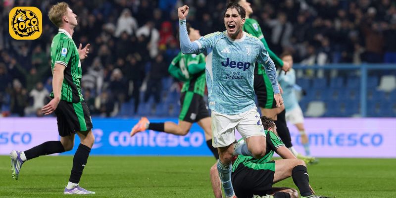 Bộ mặt thực tế phong độ của Sassuolo vs Juventus